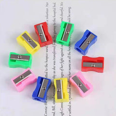 10pcs Single Hole Square Pencil Sharpener
