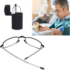 Portable Folding Reading Glasses Compact Pocket Eyewear