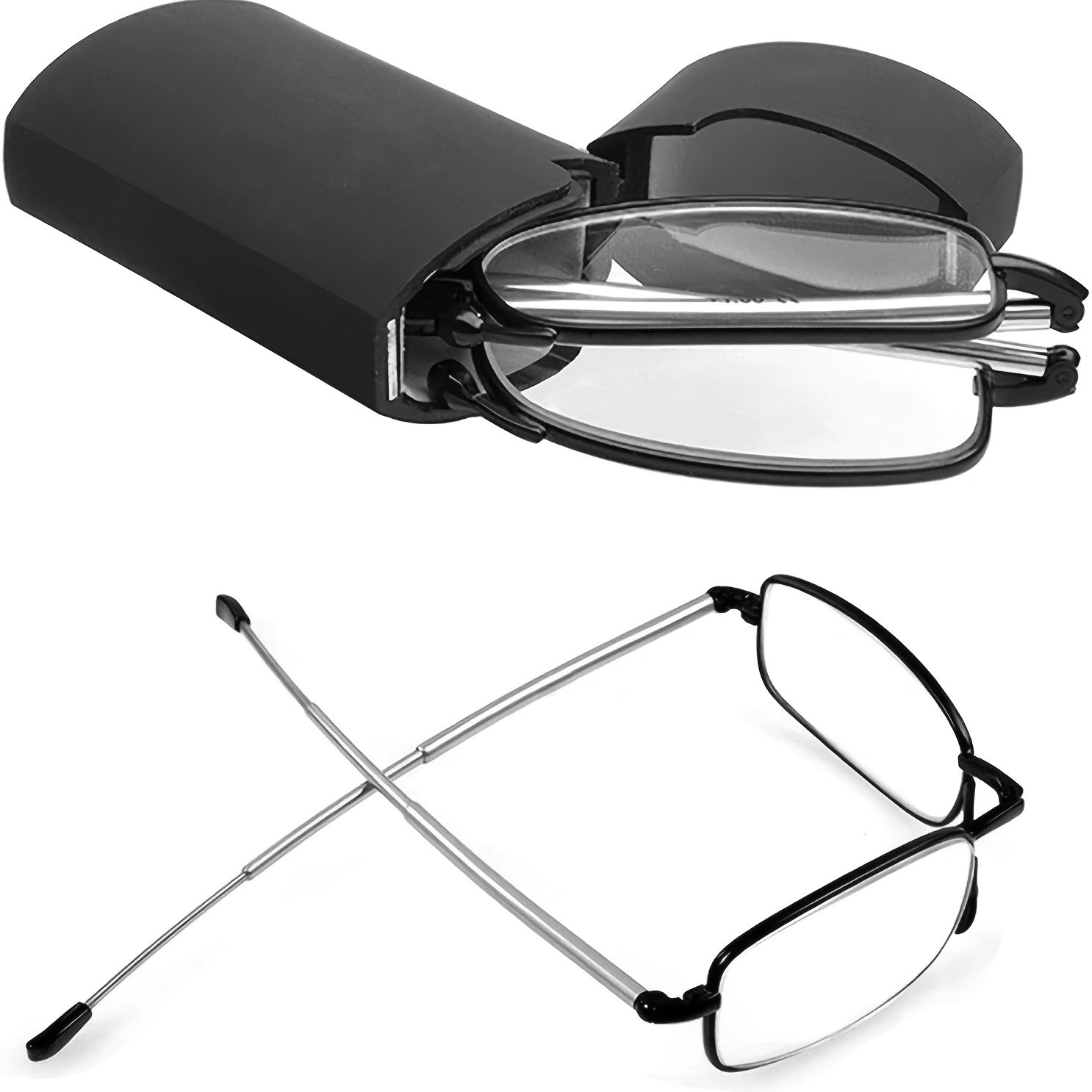 Portable Folding Reading Glasses Compact Pocket Eyewear