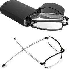 Portable Folding Reading Glasses Compact Pocket Eyewear
