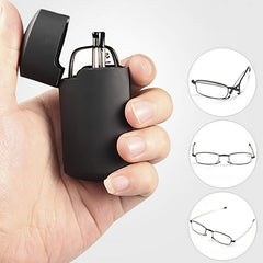 Portable Folding Reading Glasses Compact Pocket Eyewear