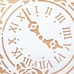 Flower Watch Reusable Plastic Template For DIY Scrapbooking