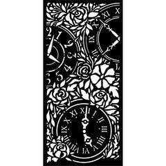 Flower Watch Reusable Plastic Template For DIY Scrapbooking