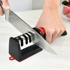 Portable 4 Stage Kitchen Sharpener Stone Whetstone
