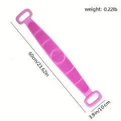 Silicone Body Scrubber Exfoliating Shower Brush Bath Belt
