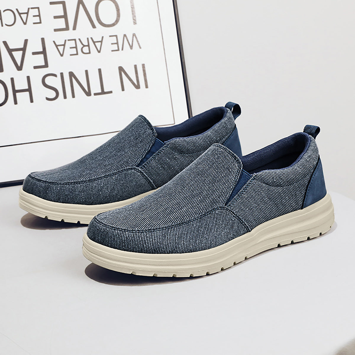 Soft Sole Non Slip Boat Shoes Slip On Comfortable Breathable Sneakers