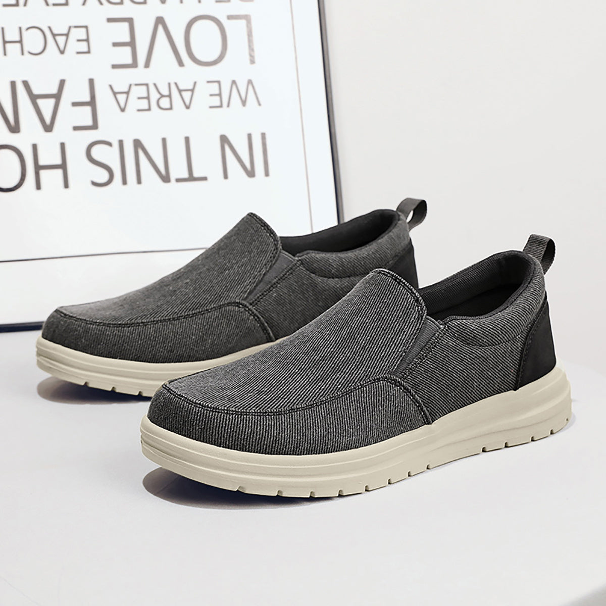 Soft Sole Non Slip Boat Shoes Slip On Comfortable Breathable Sneakers