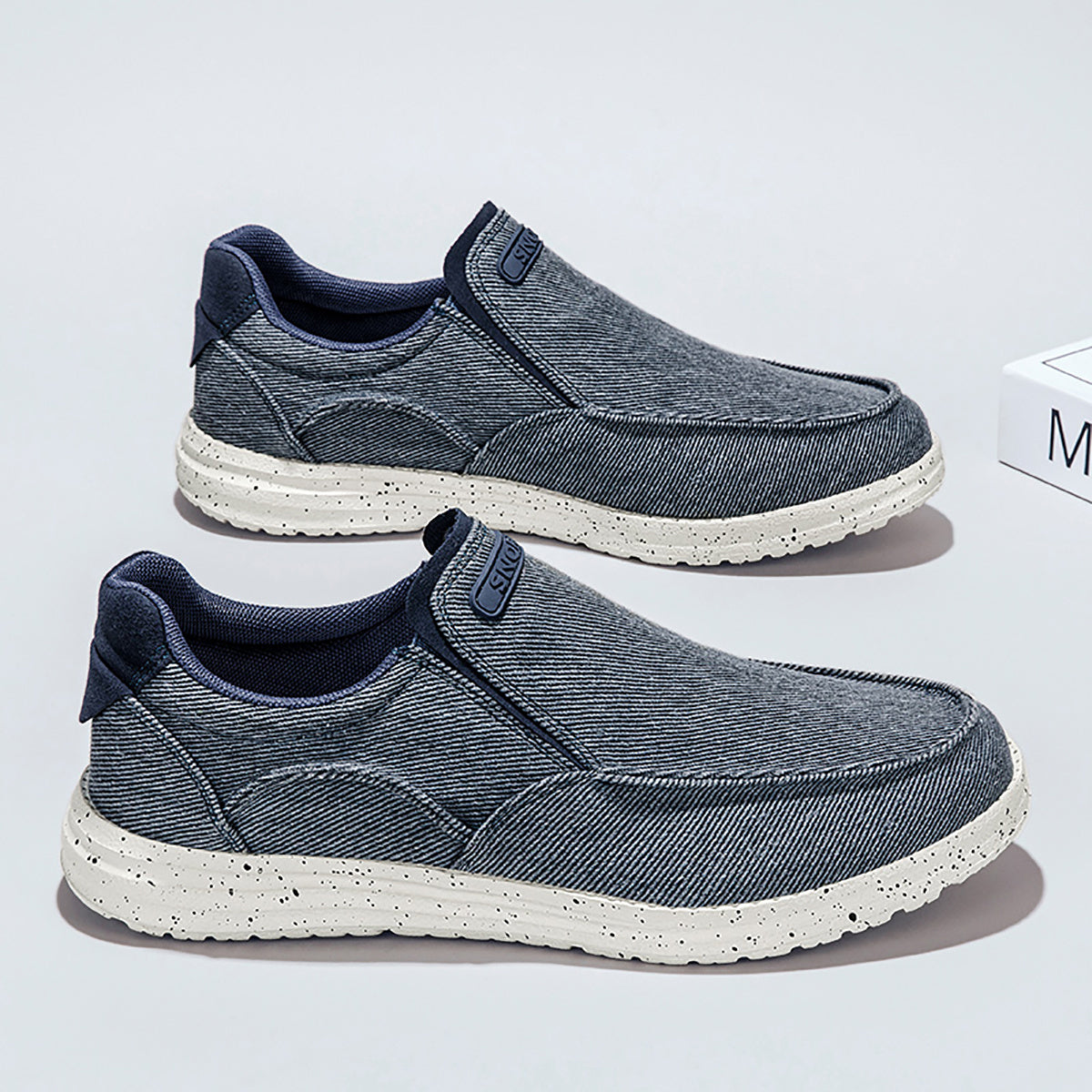 Soft Sole Non Slip Boat Shoes Canvas Sneakers Lightweight Casual Loafer