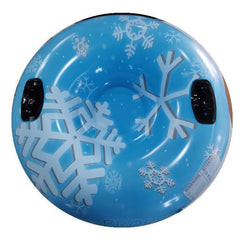Inflatable Skiing Ring PVC Snow Sled Thicken Winter Snow Tube With Handle