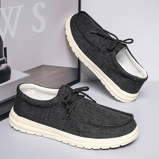 Women's Classic Canvas Boat Shoes Breathable Slip-on Flats