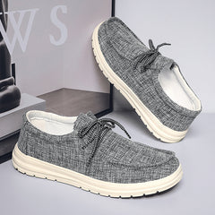 Women's Classic Canvas Boat Shoes Breathable Slip-on Flats