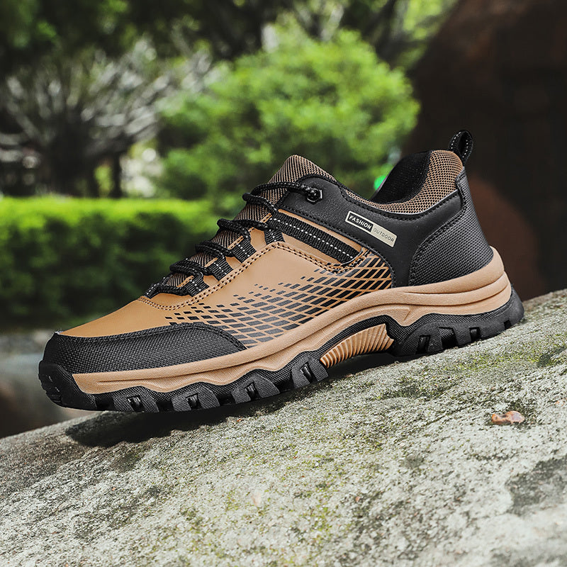 Unisex Outdoor Hiking Shoes Non-Slip Lace-Up Sports Shoes