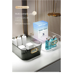 Cosmetics Storage Box Desktop Skin Care Products Perfume Transparent Organizer