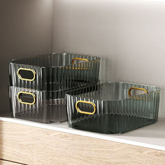Cosmetics Storage Box Desktop Skin Care Products Perfume Transparent Organizer