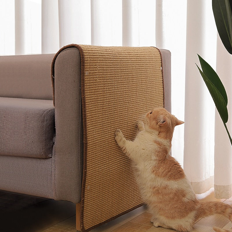 Cat Scratcher Mat Cat Supplies Sisal Mat Wear-Resistant Cat Scratching Board