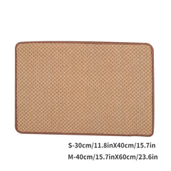 Cat Scratcher Mat Cat Supplies Sisal Mat Wear-Resistant Cat Scratching Board