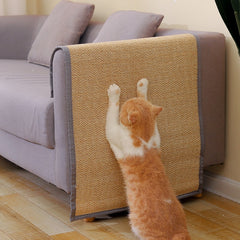 Cat Scratcher Mat Cat Supplies Sisal Mat Wear-Resistant Cat Scratching Board