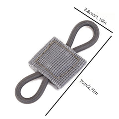 10pcs Pack Outdoor PTT Fixed Strap Vest Accessories Molle Sling Adapter Buckle