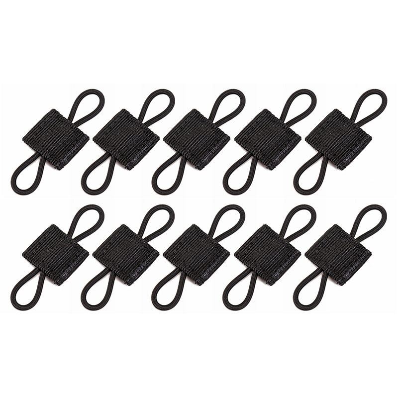 10pcs Pack Outdoor PTT Fixed Strap Vest Accessories Molle Sling Adapter Buckle