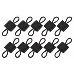10pcs Pack Outdoor PTT Fixed Strap Vest Accessories Molle Sling Adapter Buckle