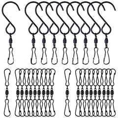 360 Degree Rotating Wind Chime Hook Outdoor Wind Turn Hanging Hook