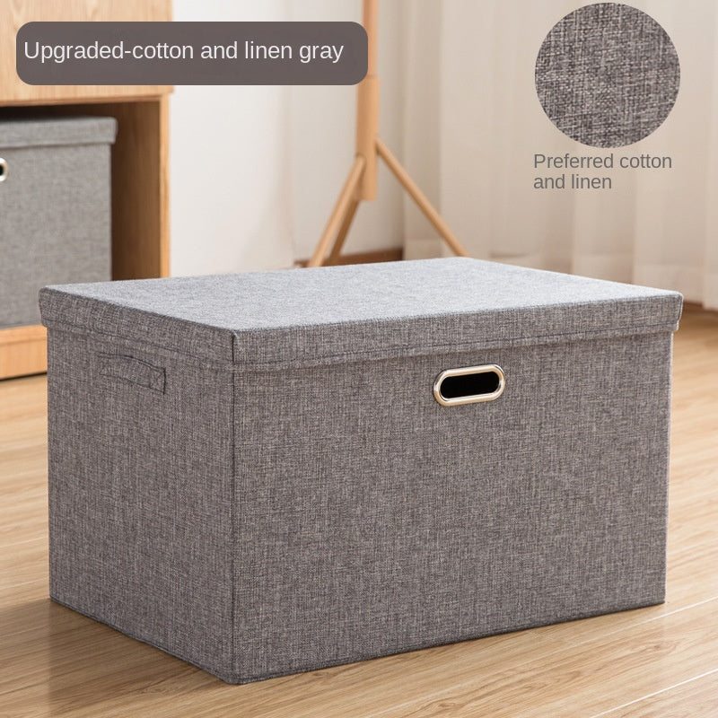 Large Capacity Snack Fabric Folding Storage Box