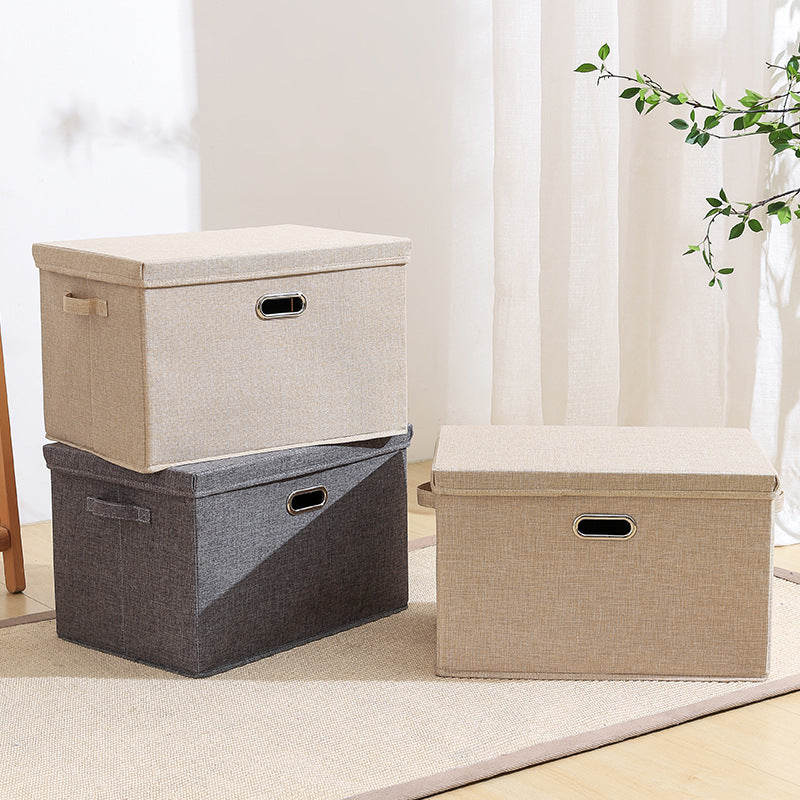 Large Capacity Snack Fabric Folding Storage Box