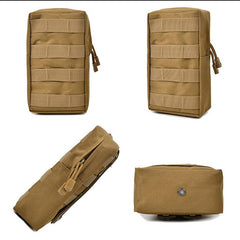 Compact Molle Pouch Water Resistant Outdoor Gear