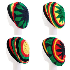 Colorful Knitted Hat Street Style Beanie for Cold Weather