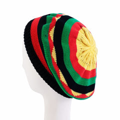 Colorful Knitted Hat Street Style Beanie for Cold Weather
