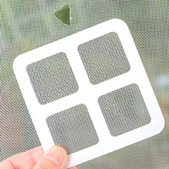 6pcs Window Screen Repair Tape Door Fly Patch Net 3.94x3.94inch
