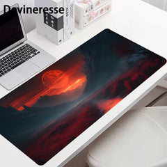 Evening Glow Desk Mat Large Gaming Mouse Pad Non Slip