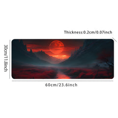 Evening Glow Desk Mat Large Gaming Mouse Pad Non Slip
