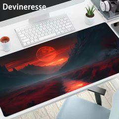 Evening Glow Desk Mat Large Gaming Mouse Pad Non Slip