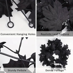 Fall Decor Garland Halloween Maple Leaf Vine Wall Hanging