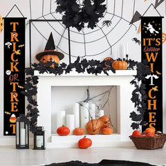 Fall Decor Garland Halloween Maple Leaf Vine Wall Hanging