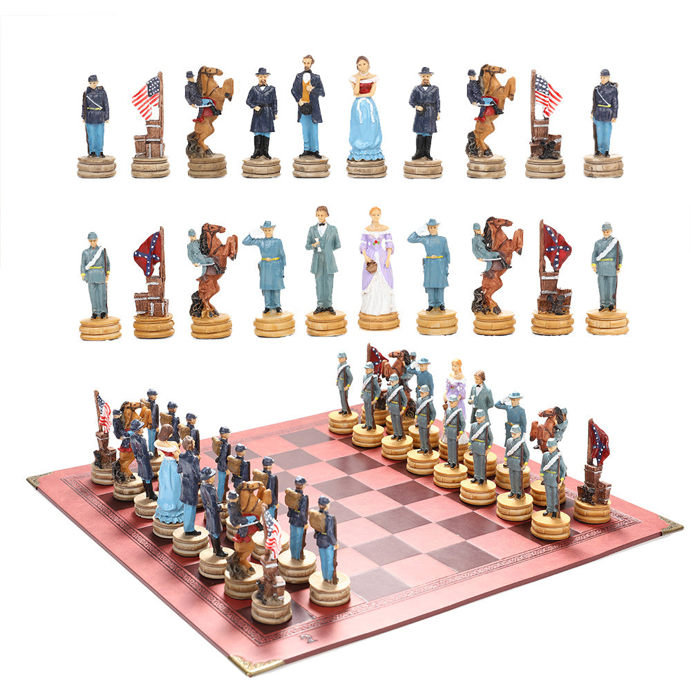 Chess Statue Resin Home Decoration Crafts Gift