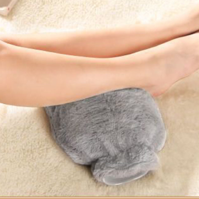 1000ml Plush Hot Water Bag PVC Explosion Proof Anti Scalding Hand Warmer