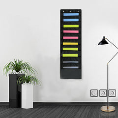 10 Layer Over The Door Hanging Files Storage Bag Space Saving Organization