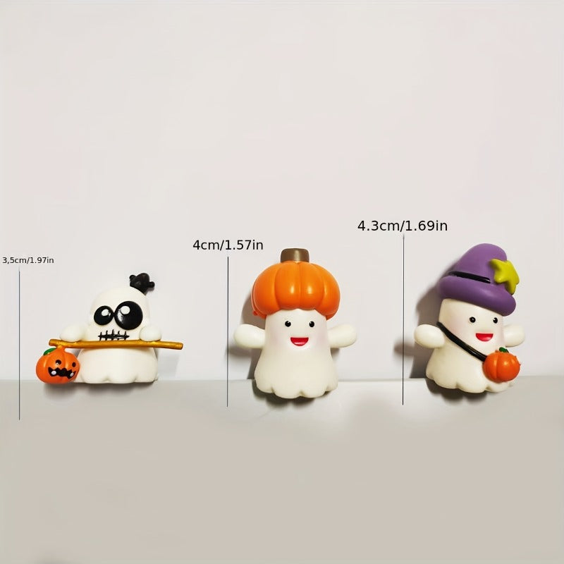 8pcs Halloween Small Ornaments Decorations Holiday Party Small Dolls Toys