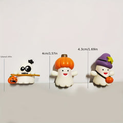 8pcs Halloween Small Ornaments Decorations Holiday Party Small Dolls Toys