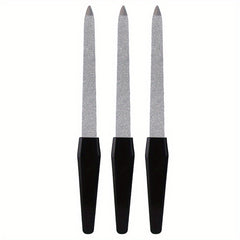 3pcs Double Sided Nail File for Smooth Nails