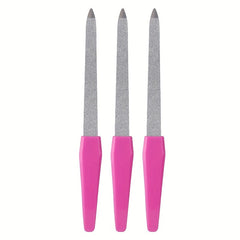 3pcs Double Sided Nail File for Smooth Nails
