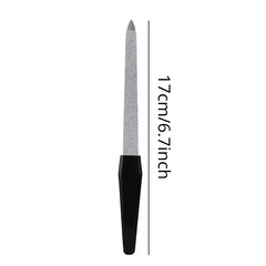3pcs Double Sided Nail File for Smooth Nails
