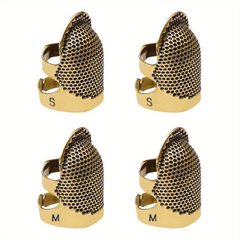 Adjustable Metal Sewing Thimble Finger Protector Shield