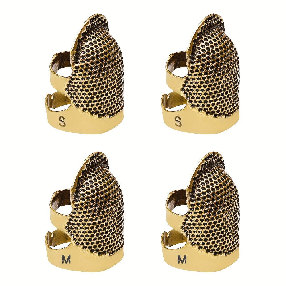 Adjustable Metal Sewing Thimble Finger Protector Shield