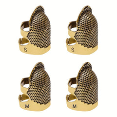 Adjustable Metal Sewing Thimble Finger Protector Shield