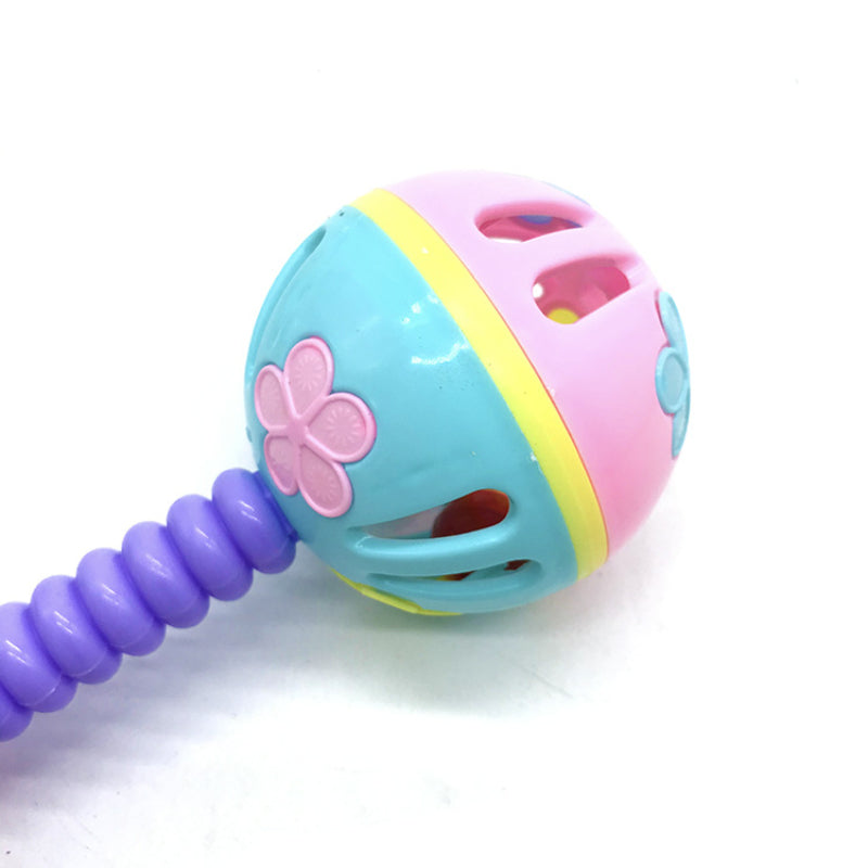 Kids Plastic Macaron Drummer Ringing Bell
