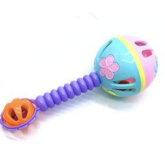 Kids Plastic Macaron Drummer Ringing Bell