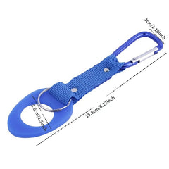 Aluminum Carabiner Water Bottle Holder for Camping